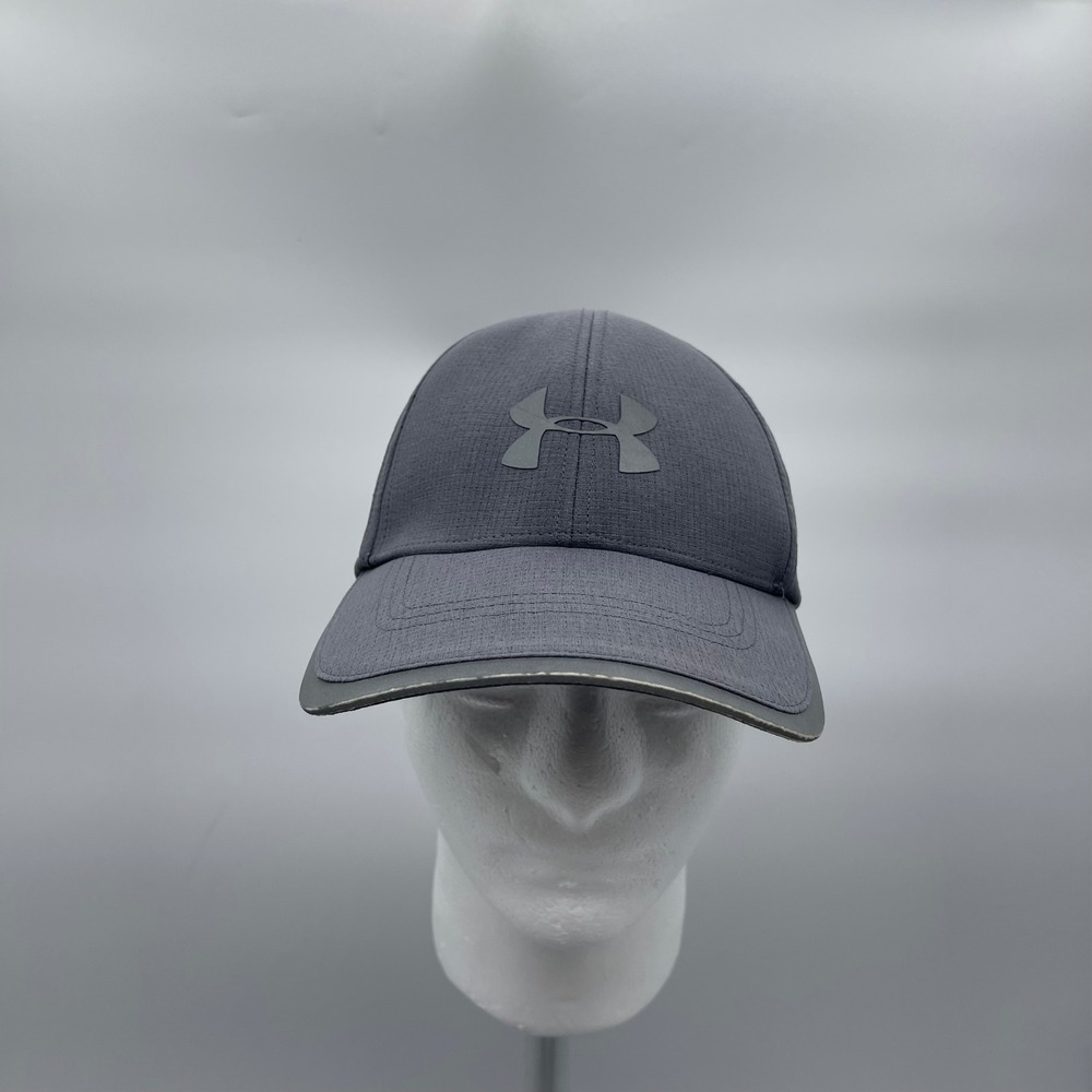 Under Armour 1273276 Unisex OSFA Grey Shadow Cap 2.0 Reflective Running Hat